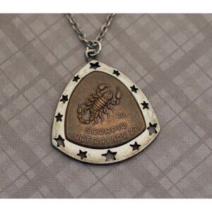Year of the Scorpio Vintage Necklace 18 inch - G3